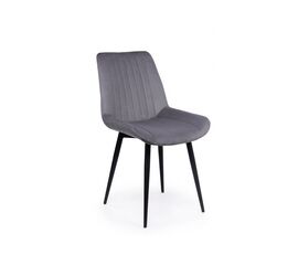 Стул на металлокаркасе Седа темно-серый (zd 995) / черный np | Интернет магазин мебели и декора LifeDekor