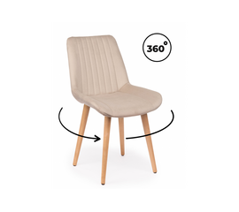 Стул деревянный Седа 360 бежевый (zd 210) / светлое дерево np | Интернет магазин мебели и декора LifeDekor