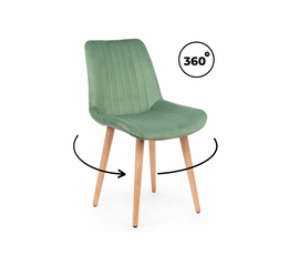 Стул деревянный Седа 360 фисташковый (zd 651) / светлое дерево np | Интернет магазин мебели и декора LifeDekor