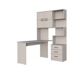 Компьютерный стол Эльброни левый кашемир | Интернет магазин мебели и декора LifeDekor