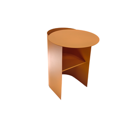 Журнальный столик Floire металл оранжевый | Интернет магазин мебели и декора LifeDekor