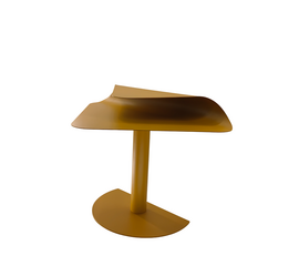 Журнальный столик Cornea металл желтый | Интернет магазин мебели и декора LifeDekor