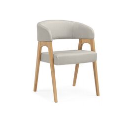 Стул деревянный Невада 1 натуральное дерево / ткань 135 | Интернет магазин мебели и декора LifeDekor