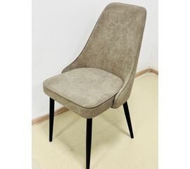 Стул БЕРТИ 360 град. поворот. B28 Темно-серый, велюр / черный каркас, М-City | Интернет магазин мебели и декора LifeDekor