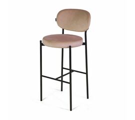 Стул барный Mason, бархат бежевый 5 | Интернет магазин мебели и декора LifeDekor