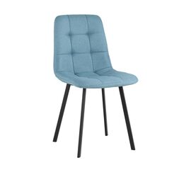 Стул Chilly рогожка голубой | Интернет магазин мебели и декора LifeDekor