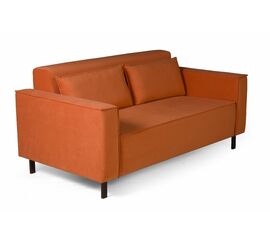 Club диван-кровать прямой, велюр Frost fox | Интернет магазин мебели и декора LifeDekor