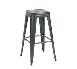 Стул барный TOLIX серебристый матовый KD | Интернет магазин мебели и декора LifeDekor