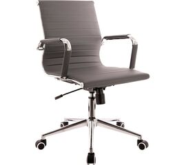 Кресло Everprof Leo T Экокожа Серый | Интернет магазин мебели и декора LifeDekor