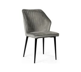 Стул Berg, бархат пепельно-бежевый 25 | Интернет магазин мебели и декора LifeDekor