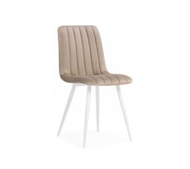 Стул на металлокаркасе Дани бежевый (zd 210) / белый np | Интернет магазин мебели и декора LifeDekor