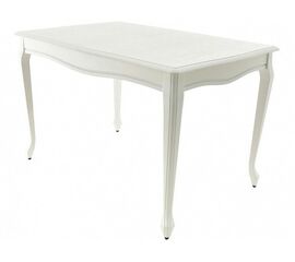 Стол «Кабриоль» 120x80, белая эмаль | Интернет магазин мебели и декора LifeDekor