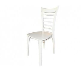 Стул «Бурбон» жесткий, эмаль белая | Интернет магазин мебели и декора LifeDekor