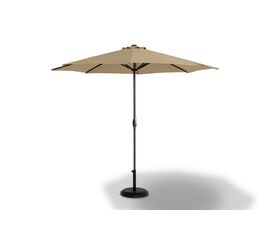 "Джулия" зонт садовый 3х3м на центральной опоре, тент бежевый | Интернет магазин мебели и декора LifeDekor