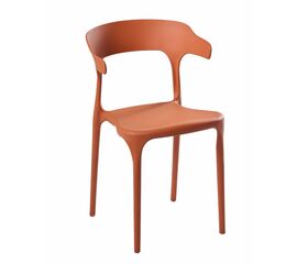 Стул Rank, пластик оранжевый | Интернет магазин мебели и декора LifeDekor