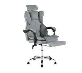 Кресло руководителя TopChairs Siento серый | Интернет магазин мебели и декора LifeDekor