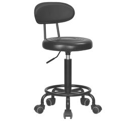 Табурет мастера DOBRIN BILLY BLACK, черный, Вариант: чёрный | Интернет магазин мебели и декора LifeDekor