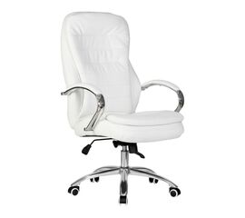 Офисное кресло для руководителей DOBRIN LYNDON, белый, Вариант: белый | Интернет магазин мебели и декора LifeDekor