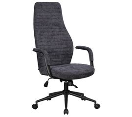 Офисное кресло для руководителей DOBRIN LOKI, антрацит (VRH230-01), Вариант: антрацит (VRH230-01) | Интернет магазин мебели и декора LifeDekor