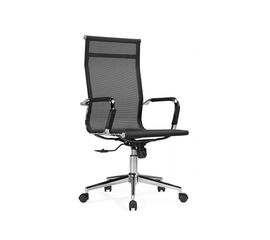 Офисное кресло Reus сетка черный / хром | Интернет магазин мебели и декора LifeDekor