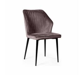 Стул Berg, бархат антрацит 14 | Интернет магазин мебели и декора LifeDekor