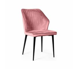 Стул Berg, бархат пудровый 15 | Интернет магазин мебели и декора LifeDekor