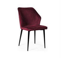 Стул Berg, бархат винно-красный 16 new | Интернет магазин мебели и декора LifeDekor