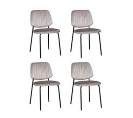 Стул обеденный Patrys капучино велюр 4 шт. | Интернет магазин мебели и декора LifeDekor