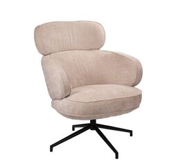 Кресло KING кремовый, шенилл | Интернет магазин мебели и декора LifeDekor