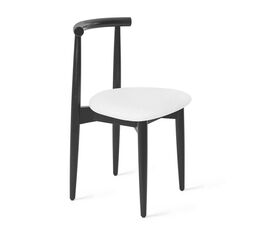 Стул Rebel белый, опора бук черный | Интернет магазин мебели и декора LifeDekor