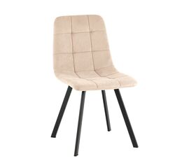 Стул Одди Original Square велюр бежевый | Интернет магазин мебели и декора LifeDekor