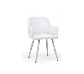 Стул на металлокаркасе Инфини светло-серый (ocean 021) / серый | Интернет магазин мебели и декора LifeDekor