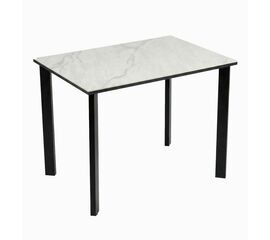 Стол DikLine SKT90 Керамика YB8020125BG ONYX/подстолье черное/опоры черные | Интернет магазин мебели и декора LifeDekor