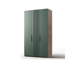 Шкаф «Герта» 3д КМК 0979.4, дуб канзас/зеленый матовый | Интернет магазин мебели и декора LifeDekor
