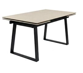 Стол DikLine DZ160 Текстиль бежевый/черные (2 уп.) | Интернет магазин мебели и декора LifeDekor