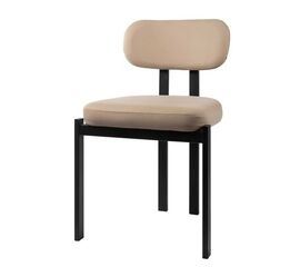 Стул МОСС, цвет H-14 Серый, велюр / черный каркас | Интернет магазин мебели и декора LifeDekor