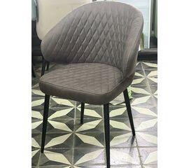 Стул ХИЛТ, цвет B5 Капучино, велюр / черный каркас М-City | Интернет магазин мебели и декора LifeDekor