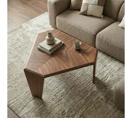 Журнальный столик Nidji 90х70х38, шпон орех | Интернет магазин мебели и декора LifeDekor