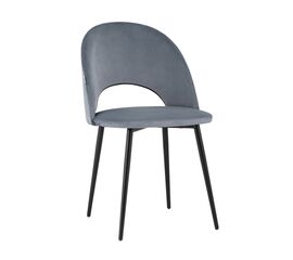 Стул Меган SN велюр серый | Интернет магазин мебели и декора LifeDekor