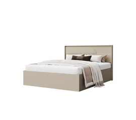 Кровать «Монтиз» 1РМ с п/м КМК 1003.22 160x200см, персидский жемчуг/шадэ песочный | Интернет магазин мебели и декора LifeDekor