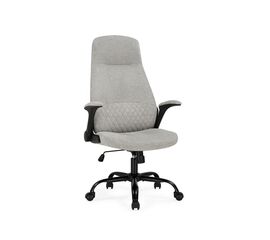 Офисное кресло Gambler светло-серый / черный | Интернет магазин мебели и декора LifeDekor