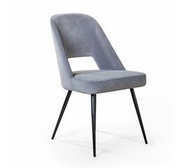 Стул Данте, бархат антрацит | Интернет магазин мебели и декора LifeDekor