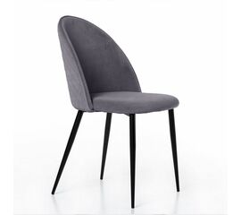 Стул Маркус, бархат серый 27 | Интернет магазин мебели и декора LifeDekor