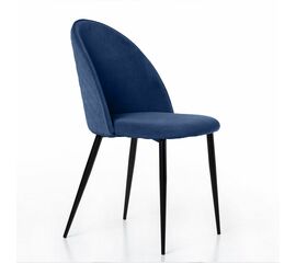 Стул Маркус, бархат синий 29 | Интернет магазин мебели и декора LifeDekor