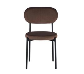 Стул ПАКО H-06 Бежевый, велюр / черный каркас М-City | Интернет магазин мебели и декора LifeDekor