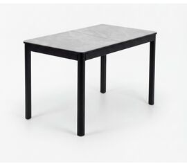 Стол DikLine SKQ120 Керамика YB8020079BG Серый/подстолье черное/опоры черные | Интернет магазин мебели и декора LifeDekor