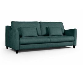 Стокгольм диван-кровать прямой велюр зеленый | Интернет магазин мебели и декора LifeDekor
