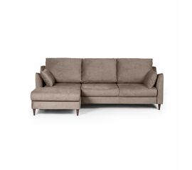 Стокгольм диван-кровать с шезлонгом велюр бежевый | Интернет магазин мебели и декора LifeDekor