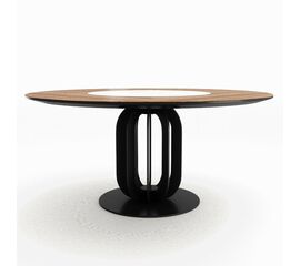 Стол круглый Сохо 160, керамика светлая матовая | Интернет магазин мебели и декора LifeDekor