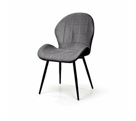 Стул Ральф, бархат антрацит 14 | Интернет магазин мебели и декора LifeDekor